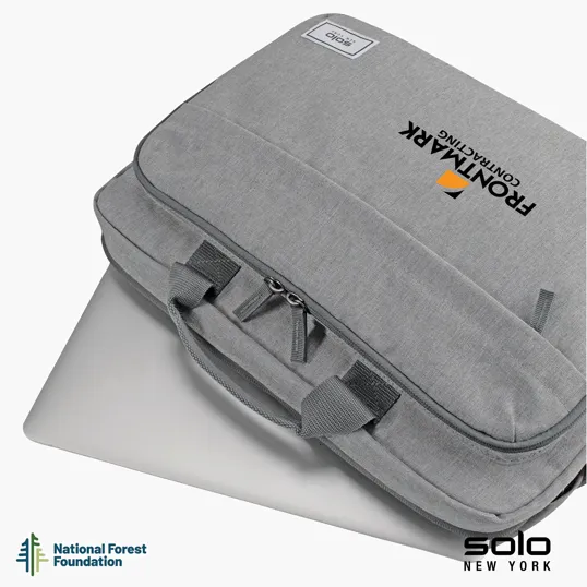 Solo New York Re:new Recycled PET Briefcase — view 9