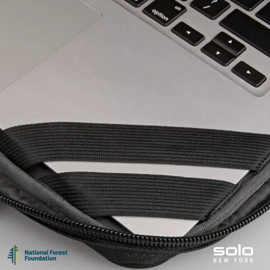 Solo New York Secure-Fit 13.3" RPET Chromebook Case — view 10