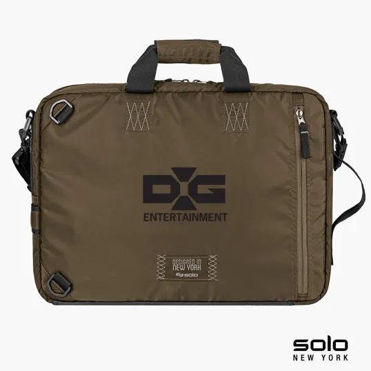 Solo New York Zone Briefcase Backpack Hybrid — view 3