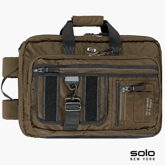 Solo New York Zone Briefcase Backpack Hybrid — view 4