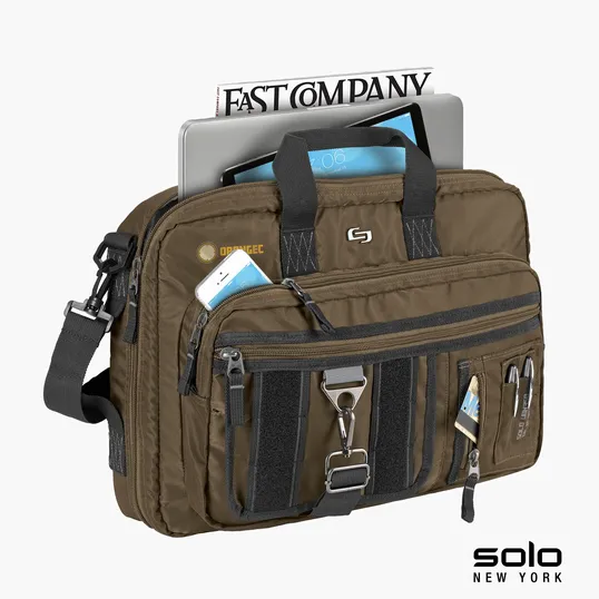Solo New York Zone Briefcase Backpack Hybrid — view 5