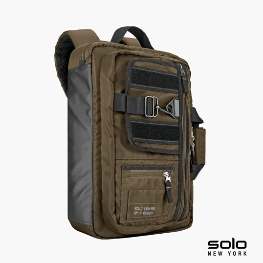 Solo New York Zone Briefcase Backpack Hybrid — view 7