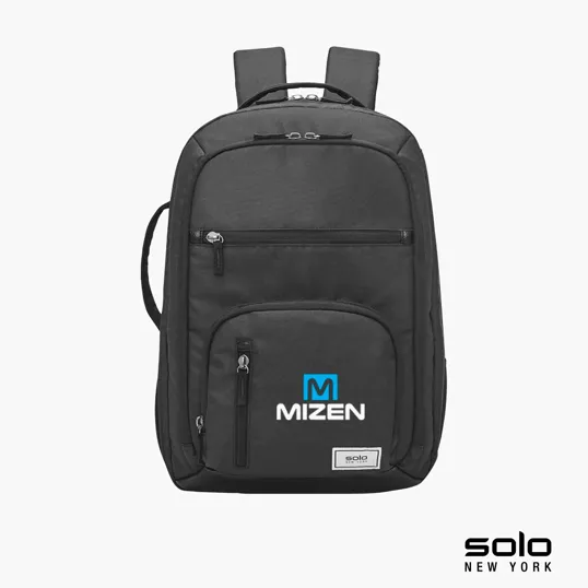 Solo New York Grand Travel TSA Backpack — view 2