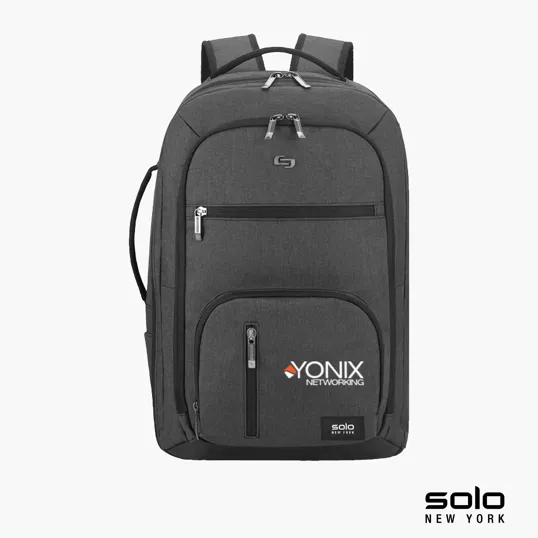 Solo New York Grand Travel TSA Backpack — view 12