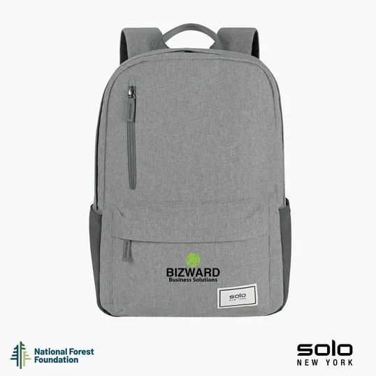 Solo New York Re:cover Recycled PET Backpack — view 2