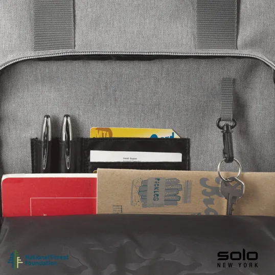 Solo New York Re:claim Recycled PET Backpack — view 9