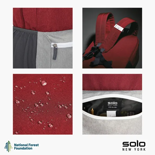 Solo New York RE:Solve Recycled PET Backpack — view 6