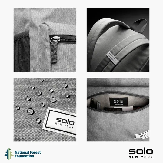 Solo New York RE:Solve Recycled PET Backpack — view 13
