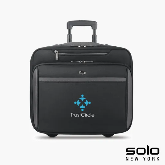 Solo New York West Side Roll Overnighter Case — view 3
