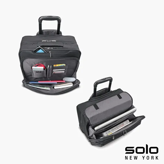 Solo New York West Side Roll Overnighter Case — view 4