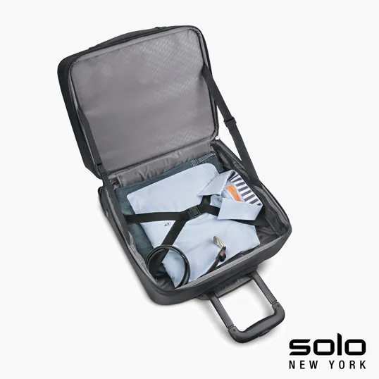 Solo New York West Side Roll Overnighter Case — view 7