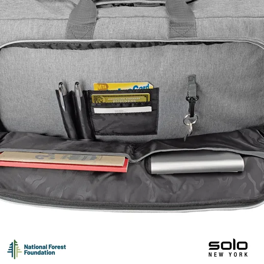 Solo New York Re:move Recycled PET Duffel — view 8