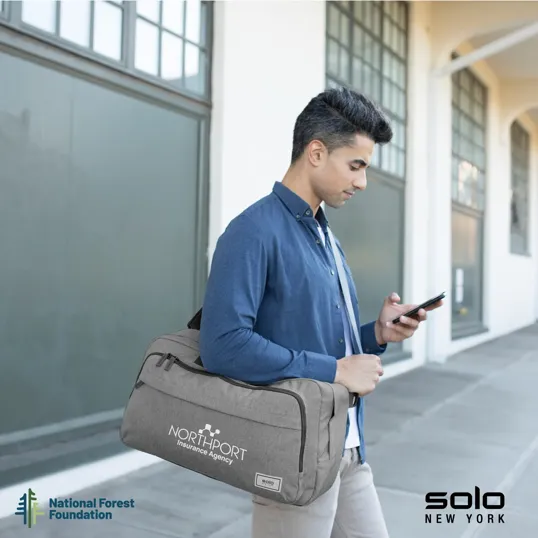 Solo New York Re:move Recycled PET Duffel — view 9