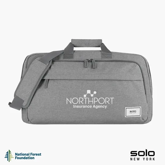 Solo New York Re:move Recycled PET Duffel — view 2