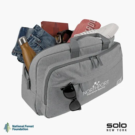 Solo New York Re:move Recycled PET Duffel — view 7