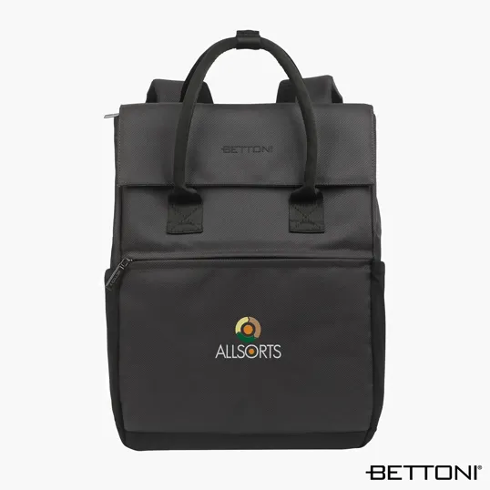 Bettoni® Classico RPET Handled Backpack — view 2