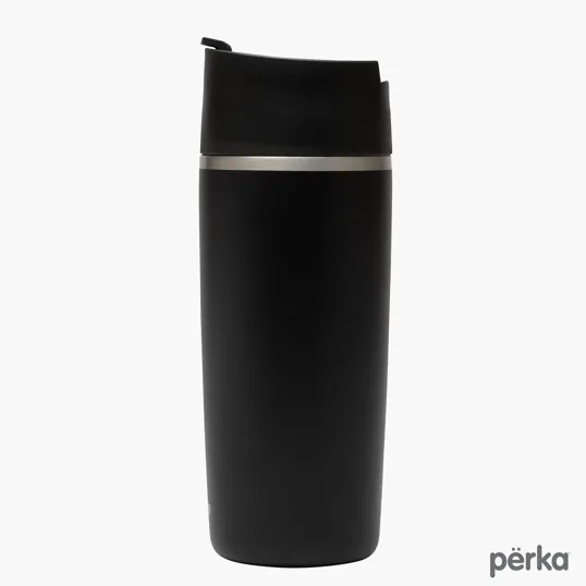 Perka® Macchiato 12 oz. Double Wall Coffee/Tea Press Tumbler — view 6