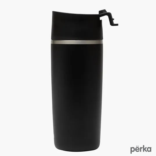 Perka® Macchiato 12 oz. Double Wall Coffee/Tea Press Tumbler — view 7