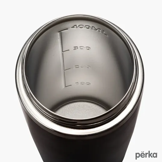 Perka® Macchiato 12 oz. Double Wall Coffee/Tea Press Tumbler — view 12