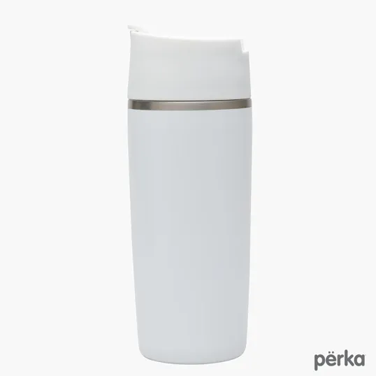 Perka® Macchiato 12 oz. Double Wall Coffee/Tea Press Tumbler — view 16