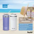 Sovrano Liquid Fusion® 12 oz. Double Wall Stainless Steel Skinny Can Cooler — view 20