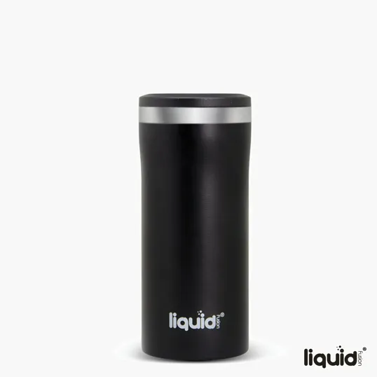 Sovrano Liquid Fusion® 12 oz. Double Wall Stainless Steel Skinny Can Cooler — view 3