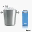 Sovrano Liquid Fusion® 12 oz. Double Wall Stainless Steel Skinny Can Cooler — view 15