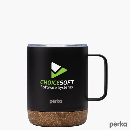 Perka® Wyatt 12 oz. Double Wall Stainless Steel Camping Mug — view 2