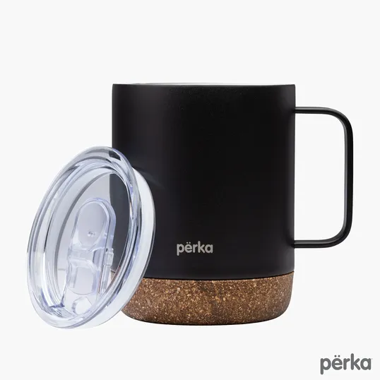 Perka® Wyatt 12 oz. Double Wall Stainless Steel Camping Mug — view 4