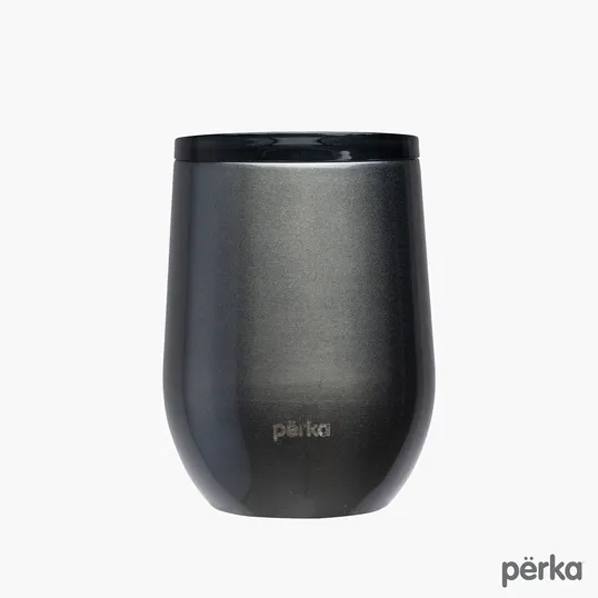 Perka® Taylor 12 oz. Double Wall Stainless Steel Wine Mug — view 5