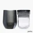 Perka® Taylor 12 oz. Double Wall Stainless Steel Wine Mug — view 4