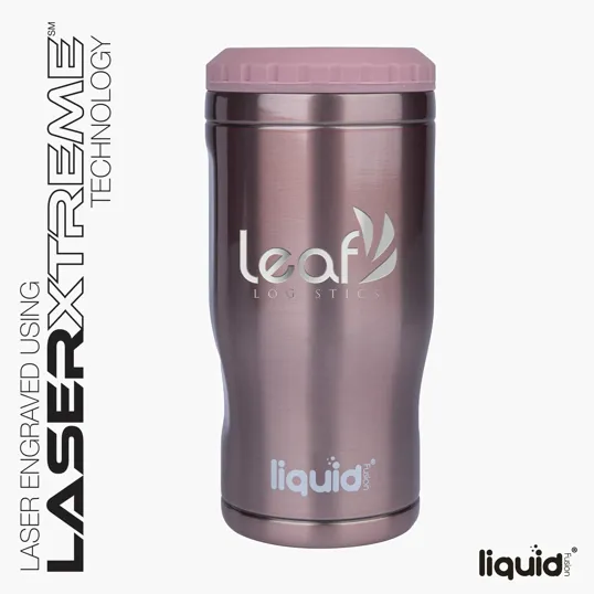 Liquid Fusion® Icy Bev Kooler® 4-In-1 Double Wall Stainless Steel Can Cooler / Tumbler — view 3