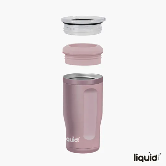 Liquid Fusion® Icy Bev Kooler® 4-In-1 Double Wall Stainless Steel Can Cooler / Tumbler — view 4