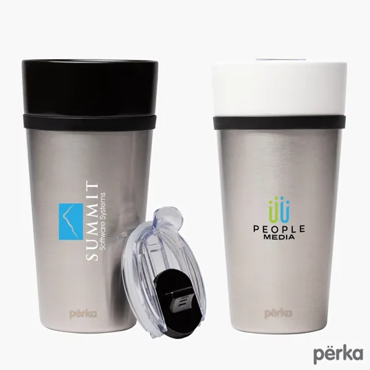 Perka® Linden 14 oz. Double Wall Ceramic Tumbler