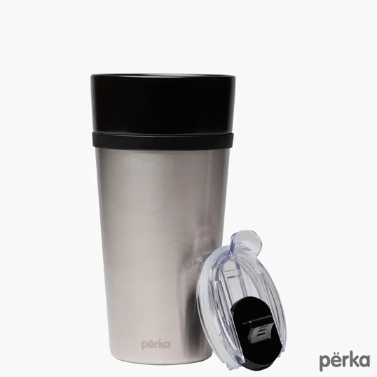 Perka® Linden 14 oz. Double Wall Ceramic Tumbler — view 4