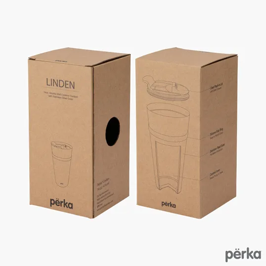 Perka® Linden 14 oz. Double Wall Ceramic Tumbler — view 8