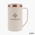 Perka® Guji 15 oz. Recycled Steel and Coffee Grounds Mug — view 2