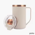 Perka® Guji 15 oz. Recycled Steel and Coffee Grounds Mug — view 4