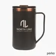 Perka® Guji 15 oz. Recycled Steel and Coffee Grounds Mug — view 8