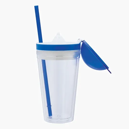 Valumark 16 oz Juicer Tumbler with Straw — view 4
