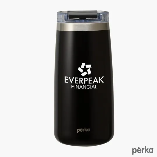 Perka® Erie 16 oz. Double Wall Stainless Steel Tumbler — view 2