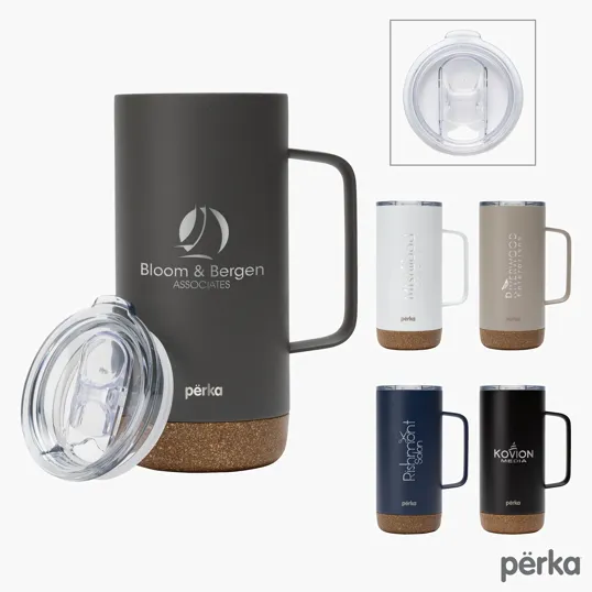 Perka® Kerstin 16 oz. Double Wall Stainless Steel Mug