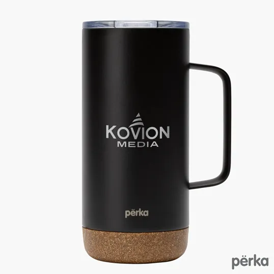 Perka® Kerstin 16 oz. Double Wall Stainless Steel Mug — view 2