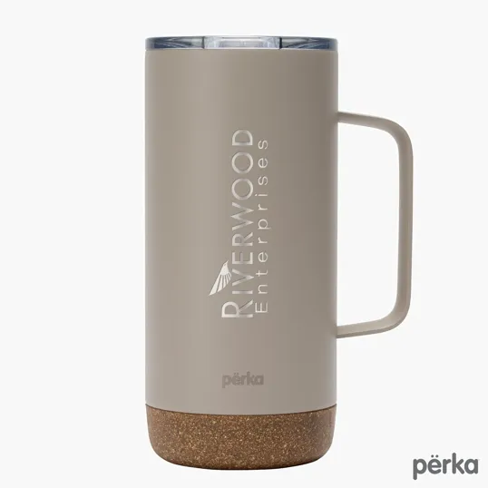 Perka® Kerstin 16 oz. Double Wall Stainless Steel Mug — view 8