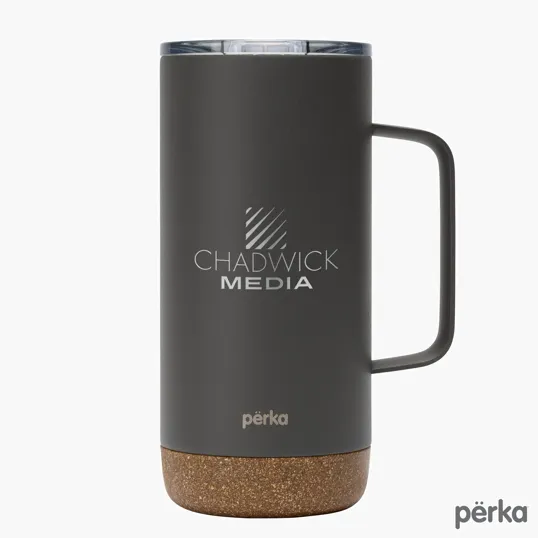 Perka® Kerstin 16 oz. Double Wall Stainless Steel Mug — view 12