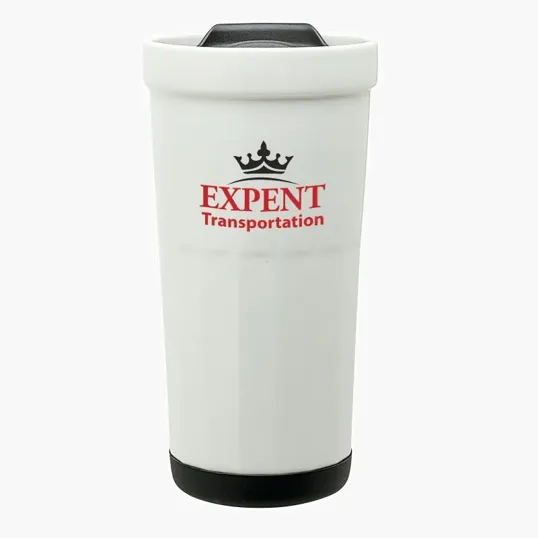 Sovrano Latte 16 oz. Ceramic Travel Tumbler