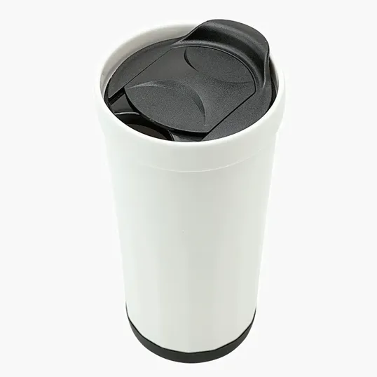 Sovrano Latte 16 oz. Ceramic Travel Tumbler — view 3