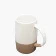 Sovrano Santander 17 oz. Two-Tone Ceramic Mug — view 5
