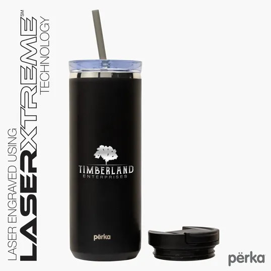Perka Trent 18 oz. Double Wall Stainless Steel Hot/Cold Tumbler — view 5