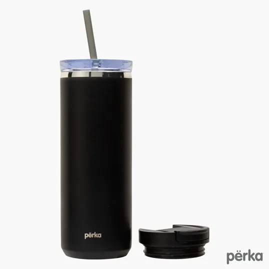 Perka Trent 18 oz. Double Wall Stainless Steel Hot/Cold Tumbler — view 7